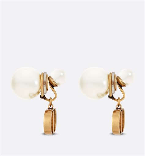 Dior Tribales Clip Earrings Gold